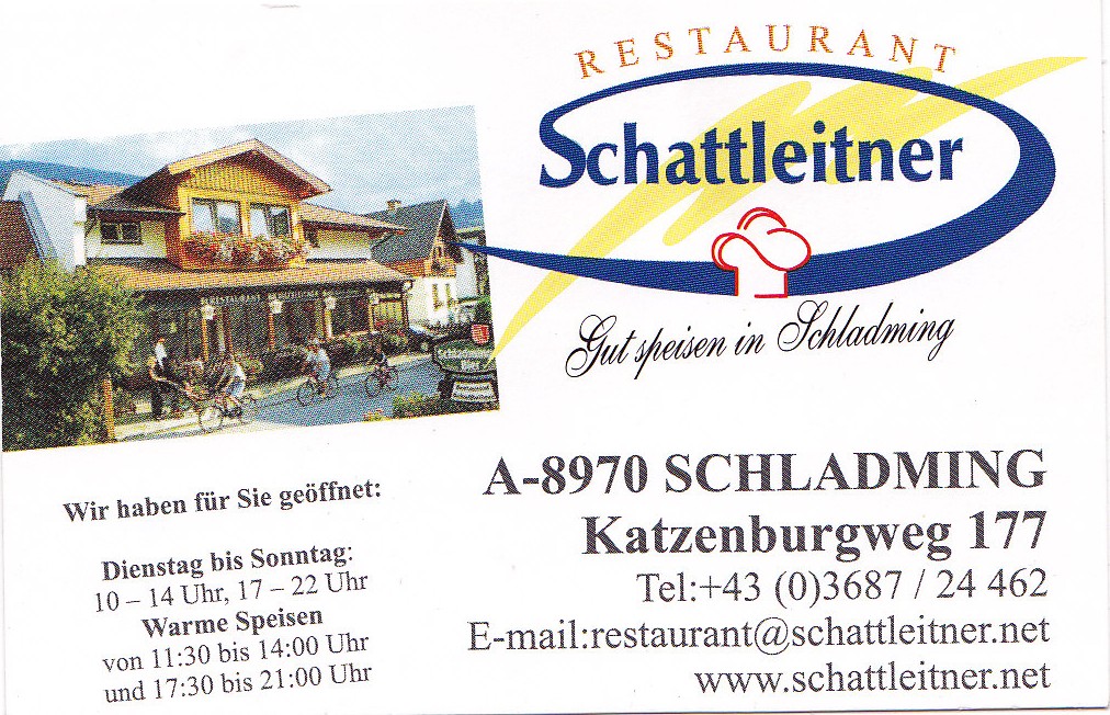 Werbung Schattleitner